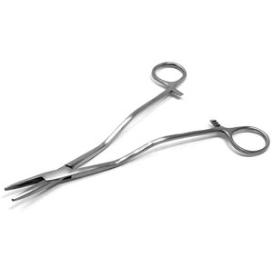 Pinces en acier inoxydable Pinces à aiguille ophtalmiques Porte-aiguille avec poignée dorée - Product Image 3