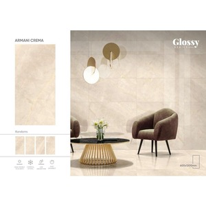 Avario สีเทา600x1200มม. กระเบื้องเซรามิกพอร์ซเลน60x120ซม. ขัดเงาเป็นเนื้อเดียวกัน - Product Image 6