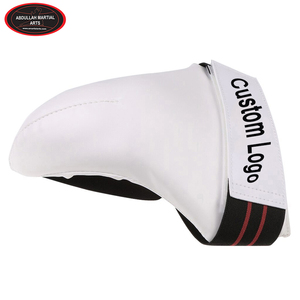 Protège-aine de boxe en cuir PU de haute qualité, couleur blanche, produit personnalisé, nouvelle arrivée, par ABDULLAH MARTIAL ARTS - Product Image 2