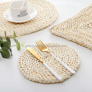 Coaster <b>Plate</b> Woven Rattan Eco-Friendly Handmade High Quality Carton Packaging - Product Image 6