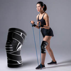 Gym Exercise Sports Fitness Safety <b>Knee</b> <b>Wraps</b> Customized Color <b>Knee</b> <b>Wraps</b> Wholesale Price <b>Knee</b> <b>Wraps</b> - Product Image 5