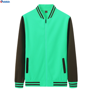 Chaqueta Universitaria para Hombre, Estilo Moderno y Popular, Personalizable con Letras de Béisbol, 100% Poliéster, Bordado Fino, Cuello Alto, Tallas Grandes - Product Image 5