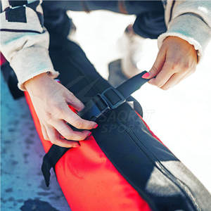 Sac de ski pliable avec rembourrage doux et coutures renforcées pour la longévité Sac d'équipement de ski avec longueur réglable - Product Image 2