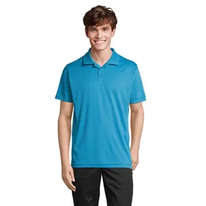 Camisetas Polo Promocionales Sostenibles Unisex con Diseño de Lanzador, Mercancía Ecológica - Product Image 1