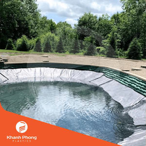 Geomembrana de HDPE de Alta Calidad para la Construcción de Estanques Paisajísticos, que Favorece la Cría de Peces y el Crecimiento de Plantas Acuáticas - Product Image 6