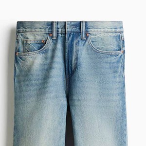 กางเกงยีนส์ขายาวสำหรับผู้ชายกางเกงยีนส์ทรงหลวมโอเวอร์ไซส์ดีไซน์แบบลำลอง - Product Image 5