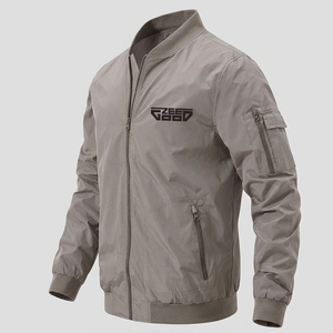 Chaqueta Bomber para Hombre al por Mayor, con Logotipo Personalizado, a la Moda, Informal, Estilo Aviador, Holgada, de Calidad, para Exteriores - Product Image 2