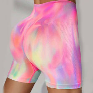 Mallas cortas de cintura baja para gimnasio, pantalones cortos de Yoga sin costuras, mallas para mujer, sin costuras, cintura alta - Product Image 5