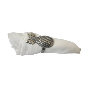 Juego de cuatro anillos para servilletas decorativos de cuentas de cristal multicolor de calidad duradera para restaurantes, hoteles y equipos de catering. - Product Image 6