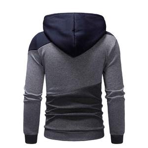 Chándal acampanado de algodón 100% para hombre, ropa de calle de invierno con capucha y joggers, conjunto de chándal con patrón sólido para correr y trotar - Product Image 4