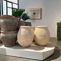 Urne en céramique de haute qualité jardinières Unique maison poterie Vases décoratifs Vietnam poterie jardin Application