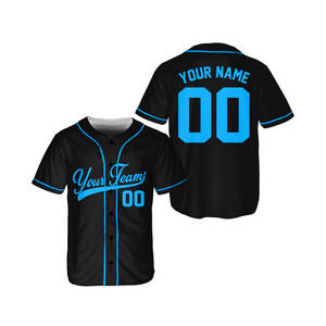 Camiseta de Béisbol Personalizada OEM con Botones en la Parte Delantera, Ropa Deportiva de Equipo con Rayas, Suministro de Fábrica, Camiseta de Béisbol para Equipos con Botones - Product Image 1