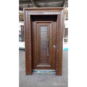 Puerta de Acero ABSDOOR NOYER Personalizable, Ultra Segura, Diseño Moderno, Aislamiento Térmico y Acústico, para Interiores de Villas y Hoteles en Turquía - Product Image 4