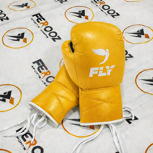 Guantes de Boxeo Personalizados con Logotipo, Disponibles en Todos los Colores, Naranja, con Cordones, de Cuero Vacuno Profesional para Artes Marciales y Kickboxing - Product Image 5