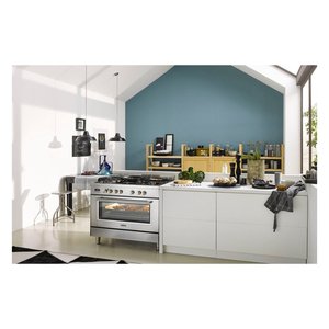 Cuisinière à gaz 5 zones Four électrique PROFESSIONAL PRO96MX ED Inox Classe A (90x60x90cm) - Product Image 3