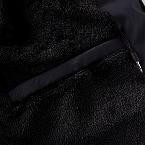 Chaqueta de Invierno para Hombre, de Cuero PU, con Capucha, Estilo Casual, Oversize, Tipo Bomber, Gruesa, Acolchada, para Exteriores, Talla Grande - Product Image 4