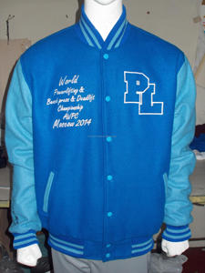 Veste universitaire décontractée de grande taille pour hommes, blouson d'hiver brodé et respirant en peau de vache et de mouton avec logo personnalisé, vente en gros vierge - Product Image 6