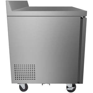 Refrigerador de Dos Puertas para Encimera de 48 Pulgadas, Protector Contra Salpicaduras de 3.5 Pulgadas, Capacidad de 11.9 Pies Cúbicos, RWT-2D-12C, Equipo de Cocina Comercial Ajustable - Product Image 2