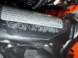 OFERTA AL POR MAYOR: Motocicleta Enduro KTM 450 XCF-W 2026 de 6 Velocidades y 4 Tiempos, 100% Auténtica - Product Image 4