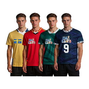 เสื้อฟุตบอลแฟนคลับสไตล์การแข่งขันฟุตบอลนานาชาติปี 2026  ลายเสื้อทีมชาติ ผลิตจากโพลีเอสเตอร์ 100% ระบายอากาศได้ดี - Product Image 1