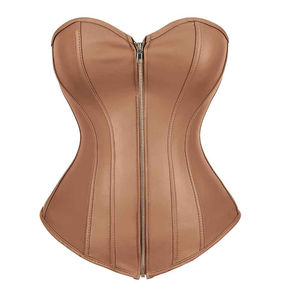 Sexy Women Leather Corset Overbust Corset for Sale at Reasonable Price body shaping, shapewear New 2025 Arrival Lightweight - Product Image 3