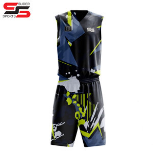 Conjunto de uniformes de baloncesto personalizados de MOQ bajo de tendencia superior Ropa deportiva Uniforme de baloncesto transpirable - Product Image 6