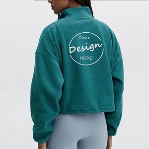 Premium Quality French Terry Pullover Hoodie Cut Sew Wholesale Supplier Streetwear Apparel <b>Half</b> <b>Zip</b> <b>Sweatshirt</b> Embroidered - Product Image 3