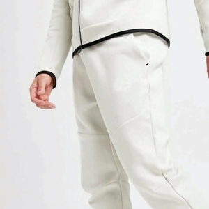 Color de contraste nueva moda 100% poliéster chándal para hombre 500GSM calidad superior logotipo impreso personalizado de gran tamaño sólido - Product Image 3