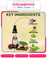 Marque privée personnalisée Sérum pour cheveux à l'oignon et au gingembre Traitement pour cheveux nourrissant et lisse