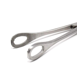 Instrument de pansement chirurgical personnalisé Éponge médicale en acier inoxydable tenant une pince Instrument chirurgical - Product Image 3