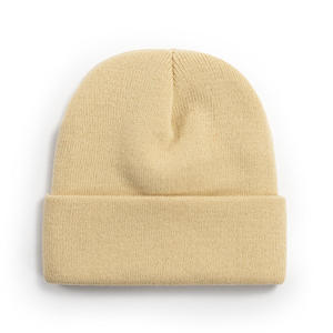 El mejor Gorro con estampado personalizado para hombres, mujeres y jóvenes, Cable acanalado Merino, gorros de Cachemira de punto de acrílico/algodón, logotipo de diseñador - Product Image 5