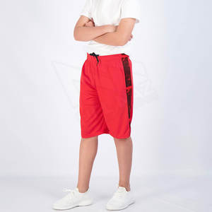 Shorts de basketball en polyester respirant à séchage rapide, design streetwear imprimé par sublimation, maille épaisse, certifié BSCI - Product Image 4