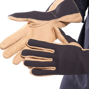 Guantes de soldadura de cuero personalizados profesionales con protección de manos de alta calidad 100% - Product Image 2