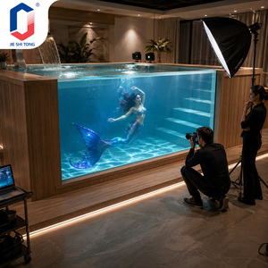 Large Deep Swimming <b>Pool</b> Fiberglass Diving Training <b>Pool</b> with Transparent Acrylic Window <b>pool</b> - Product Image 6