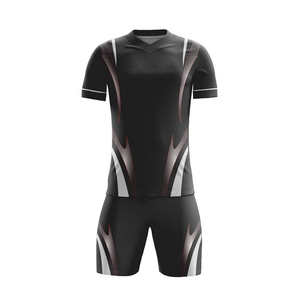 Hot Sale Men's Sports Soccer Wear Customized Design and Solid Material Wholesale Price Uniform for Sale - Product Image 6