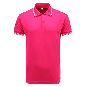 เสื้อโปโลผ้าฝ้าย5% สแปนเด็กซ์สำหรับนักกอล์ฟเสื้อโปโลสีทึบปักโลโก้ได้ตามต้องการดีไซน์ใหม่ - Product Image 5