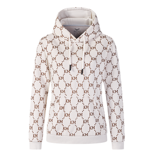 Jersey de talla única para mujer, Sudadera con capucha estampada, suéter de punto liso para gimnasio y Fitness para Otoño e Invierno - Product Image 3