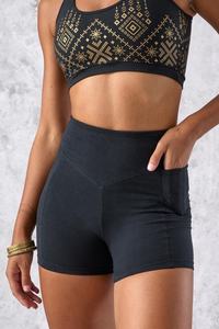 Shorts de Yoga Moldeadores para Mujer, Elásticos en Cuatro Direcciones, para Práctica Profesional en Estudio y en Casa - Product Image 2