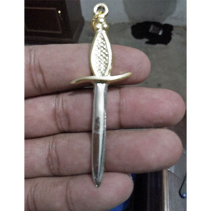 Collier maçonnique bijou Grand Lodge maître plaqué or franc-maçon maçonnique Regalia collier ensemble de bijoux en gros ruban maçonnique haut en métal - Product Image 1