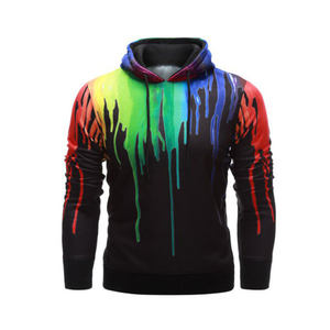 Sudadera con Capucha Personalizada para Hombre, Negra, de Moda, Manga Larga, Spandex/Poliéster, OEM, Impresión en Relieve Personalizada, Forro Polar de Invierno - Product Image 6