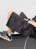 2025 nouveau personnalisé hommes solide décontracté respirant séchage rapide taille élastique Streetwear charpentier Denim Shorts