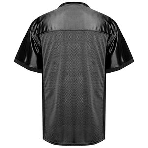 เสื้ออเมริกันฟุตบอลแบบซับลิเมชั่น ผ้าโพลีเอสเตอร์ 100% ระบายอากาศ แห้งเร็ว ทำเองได้ - Product Image 4