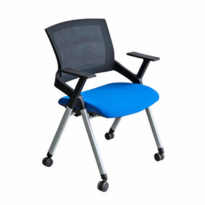 Contemporary Lift Office <b>Chair</b> with Mesh <b>Back</b> Green Cushion & Adjustable Height (GXVP68010) - Product Image 1
