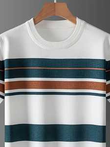 T-shirt Homme Premium 2026 Style Tendance Décontracté Col Rond Coupe Slim Été Personnalisable avec Logo pour Activités de Plein Air - Product Image 3
