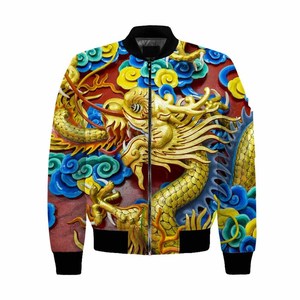 Baseball Varsity <b>Clothes</b> Casual Men Custom Logo Satin Bomber Jacket Wholesale Sublimation Jacket Custom Sublimation Jackets - Product Image 5