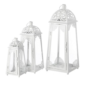 Luxurious Style Customizable Indoor Outdoor <b>Decorative</b> Lantern For Wedding& <b>Engagements</b> Events Stainless Steel Handmade Silver - Product Image 4