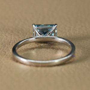 Luxury 14kt White Gold Radiant Cut Lab Grown Diamond Ring Hot Selling Wedding Engagement Jewelry VVS Clarity Wholesale Setting - Product Image 4