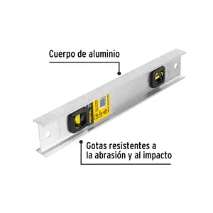 Pretul 14 'scatola di livello con 6 unità di alluminio corpo prodotto - Product Image 2