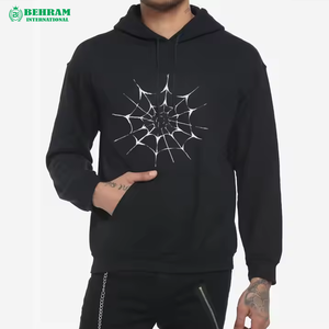 Sweat-shirts et sweats à capuche unisexes personnalisés avec logo, style streetwear, en molleton 100 % coton épais ou en tissu éponge français, respirants et à séchage rapide, vente en gros - Product Image 3