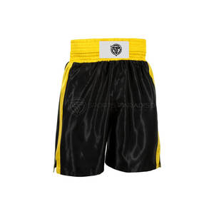 Concevez votre propre logo Short de boxe imprimé entièrement personnalisé Fournisseur direct usine Short de boxe confortable - Product Image 4
